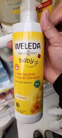 WELEDA - Baby - Crème lavante corps et cheveux