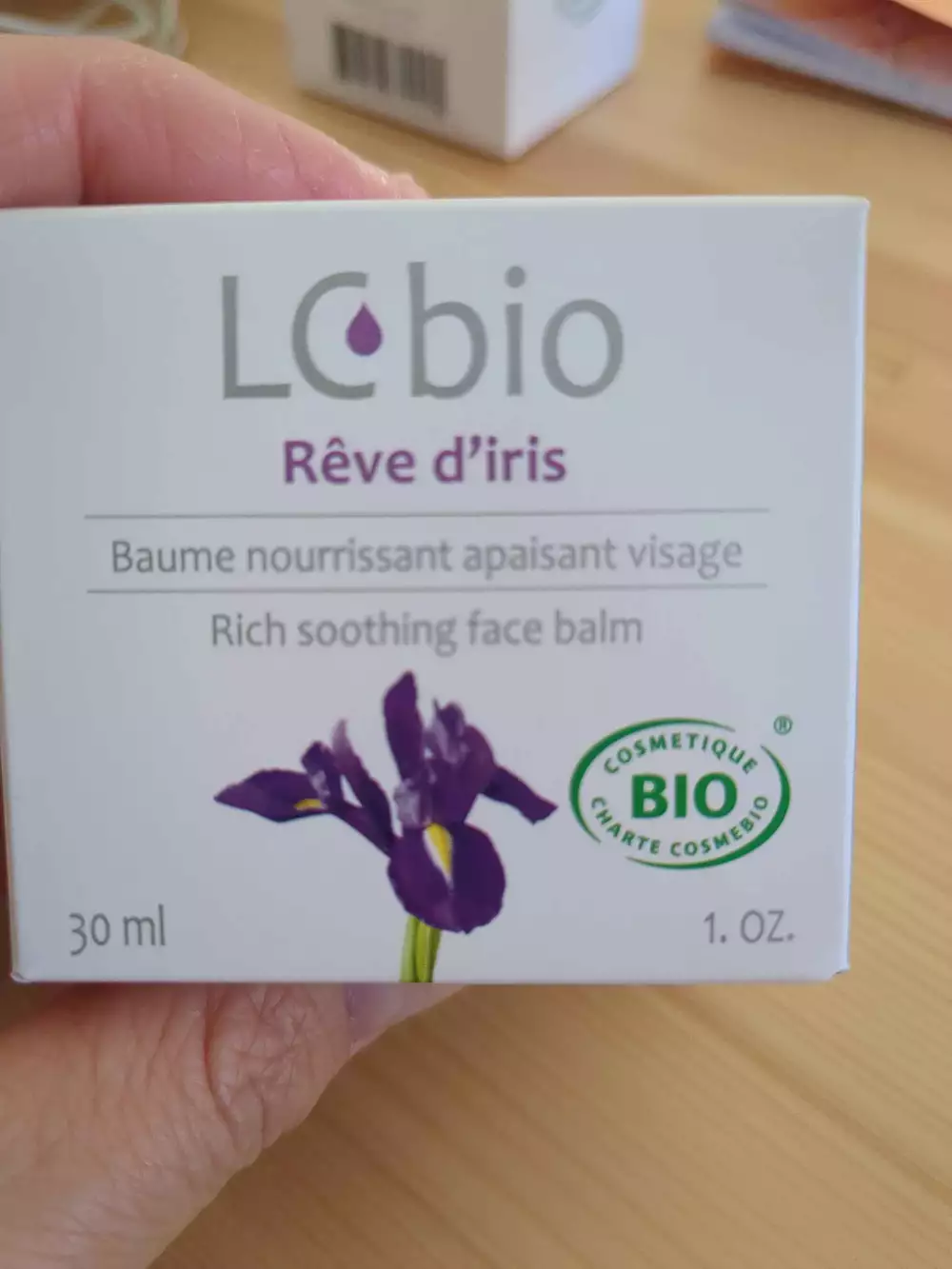 LC BIO - Rêve d'iris - Baume nourrissant apaisant visage