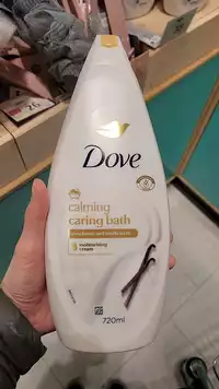 DOVE - Shea butter and vanilla scent - Calming caring bath
