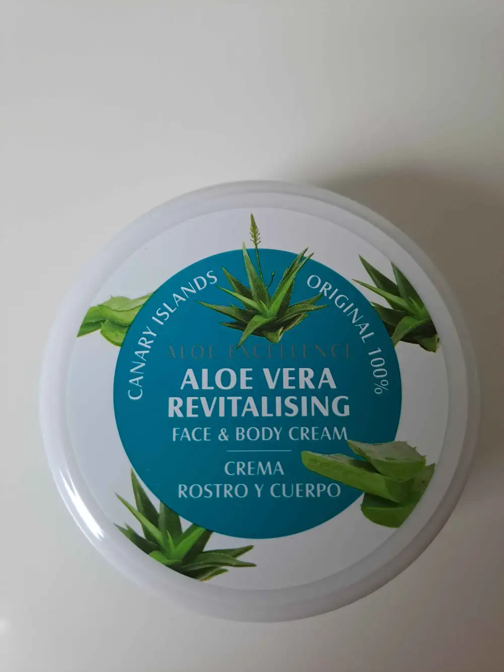CANARY ISLANDS - Aloe vera revitalising face & body cream