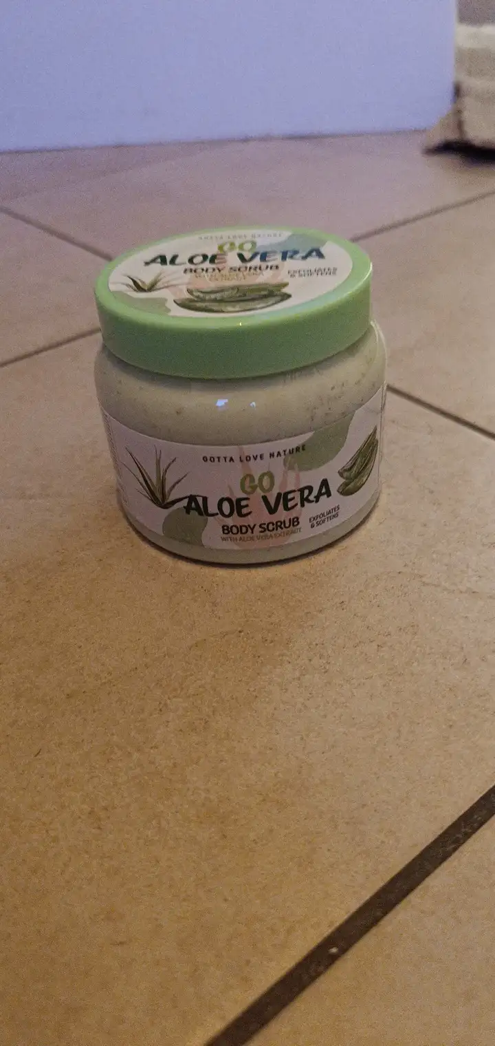 GOTTA LOVE NATURE - Go aloe vera - Body scrub
