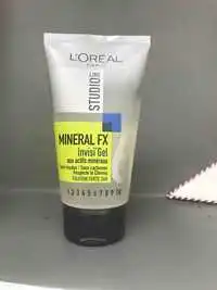 L'ORÉAL - Studio line mineral FX Invisi Gel fixation forte