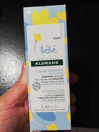 KLORANE - Cold cream PhysioCalenduline