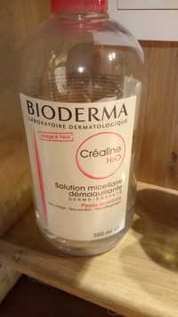 BIODERMA - Créaline H2O - Solution micellaire démaquillante 