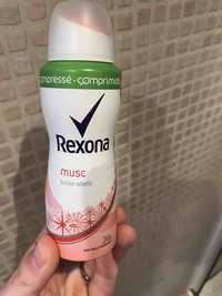 REXONA - Compressé musc - Déodorant 24h