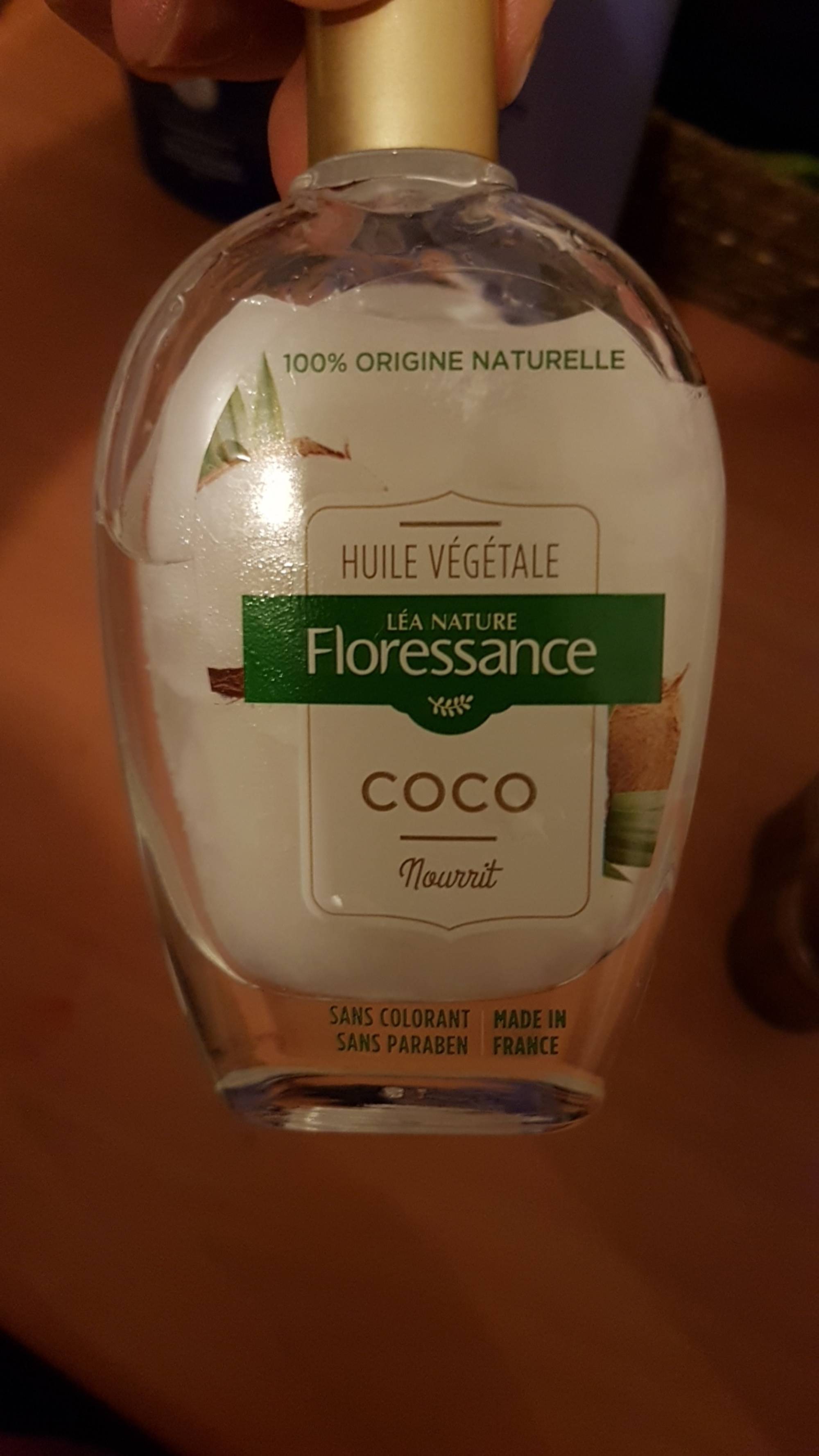 LÉA NATURE - Floressance - Huile végétale coco