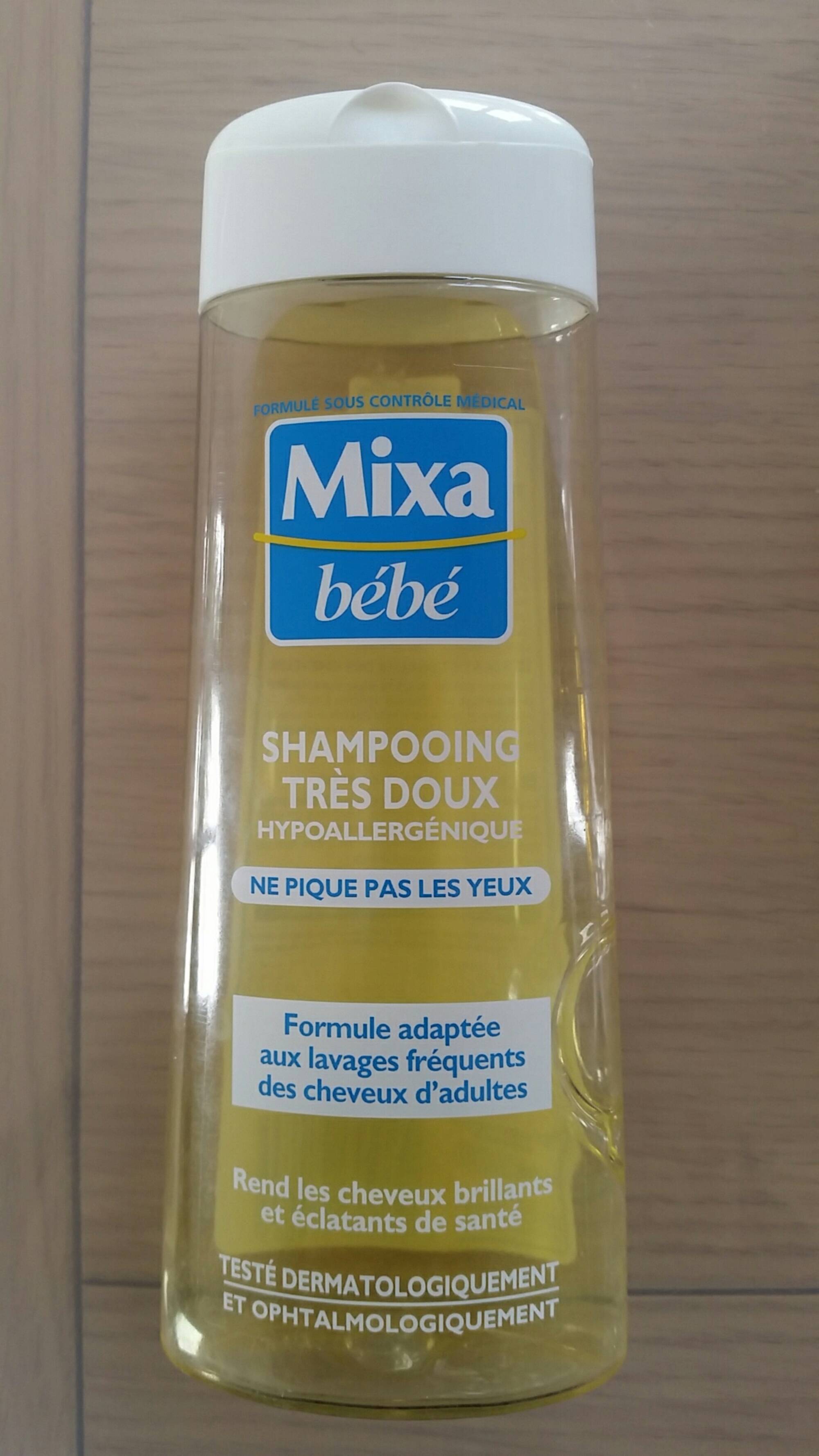 MIXA BÉBÉ - Shampooing très doux hypoallergénique