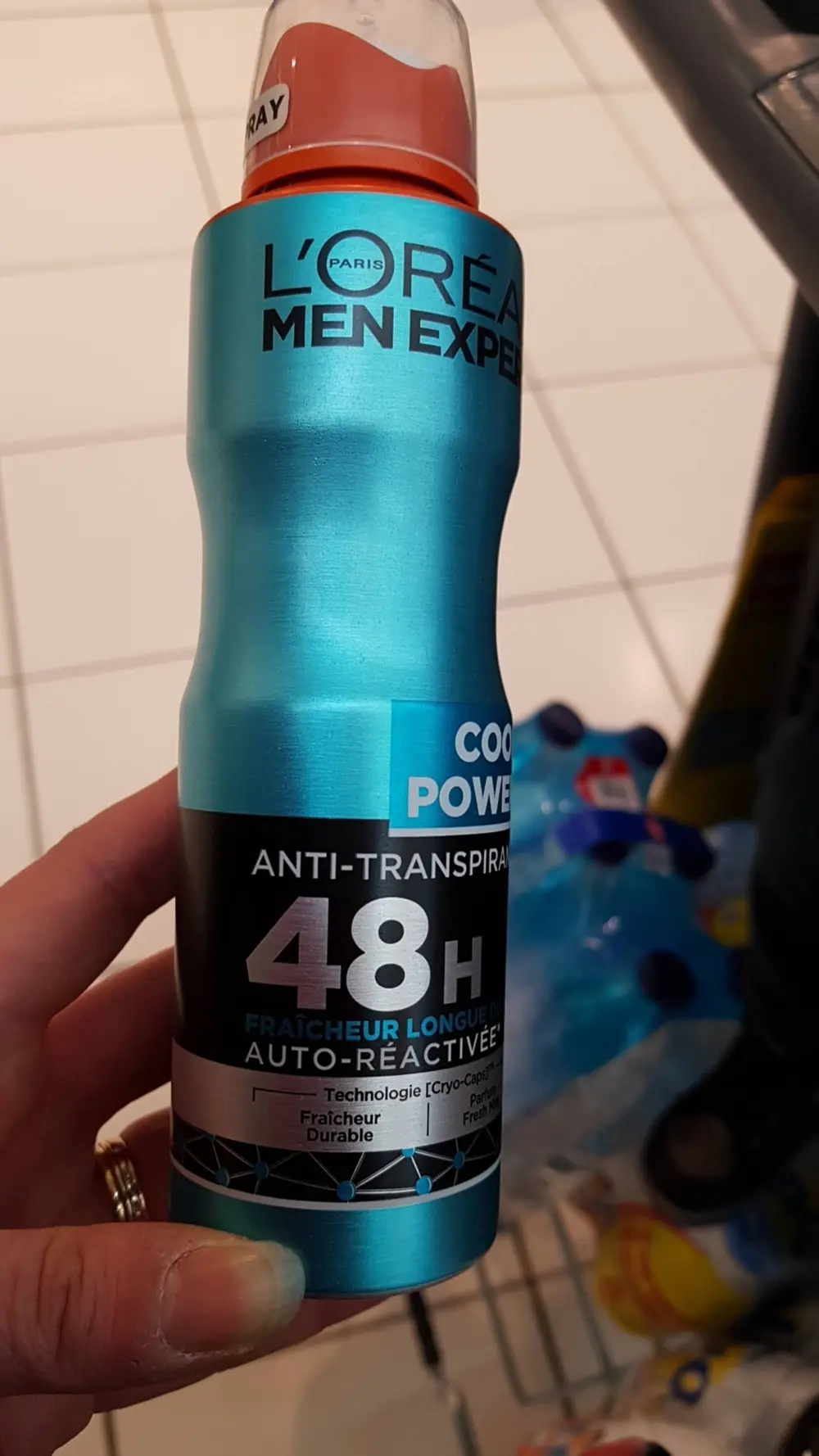 L'ORÉAL - Men expert cool power - Anti-transpirant 48h