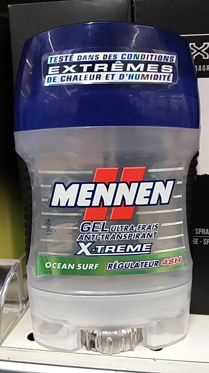 MENNEN - Gel ultra-frais anti-transpirant x-treme