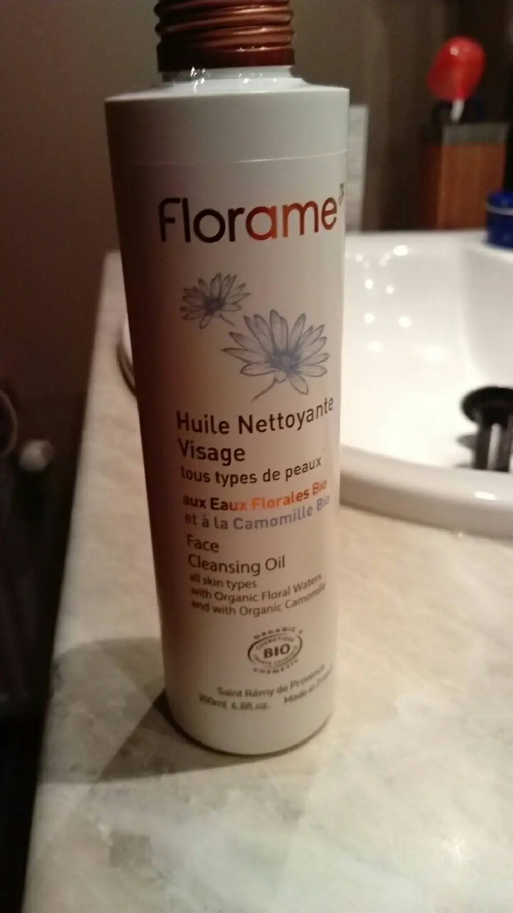 FLORAME - Huile nettoyante visage