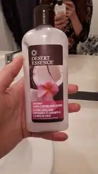 DESERT ESSENCE - Lotion capillaire lustrante et lissante à la noix de coco