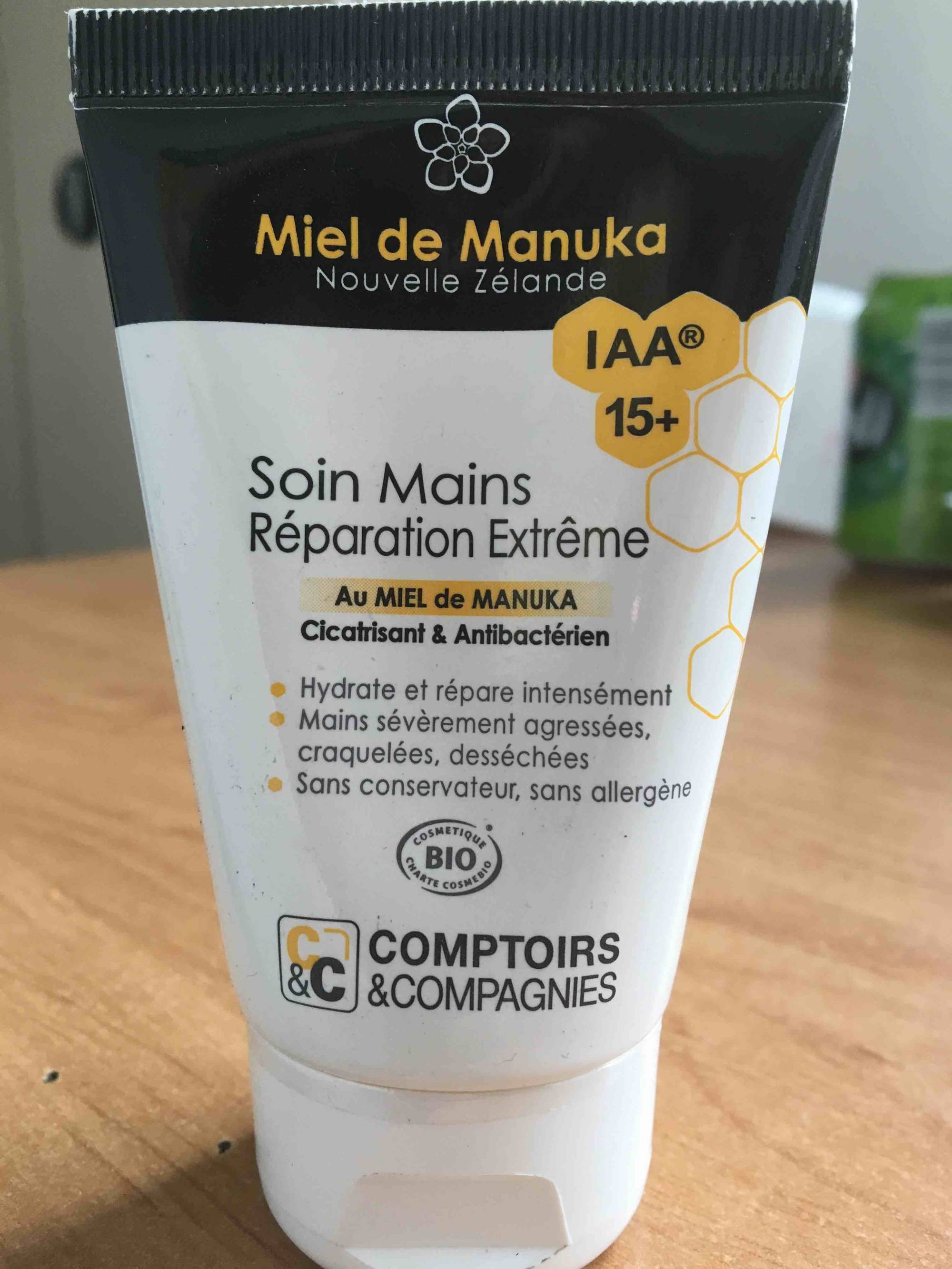 COMPTOIRS & COMPAGNIES - Miel de Manuka - Soin mains réparation extrême