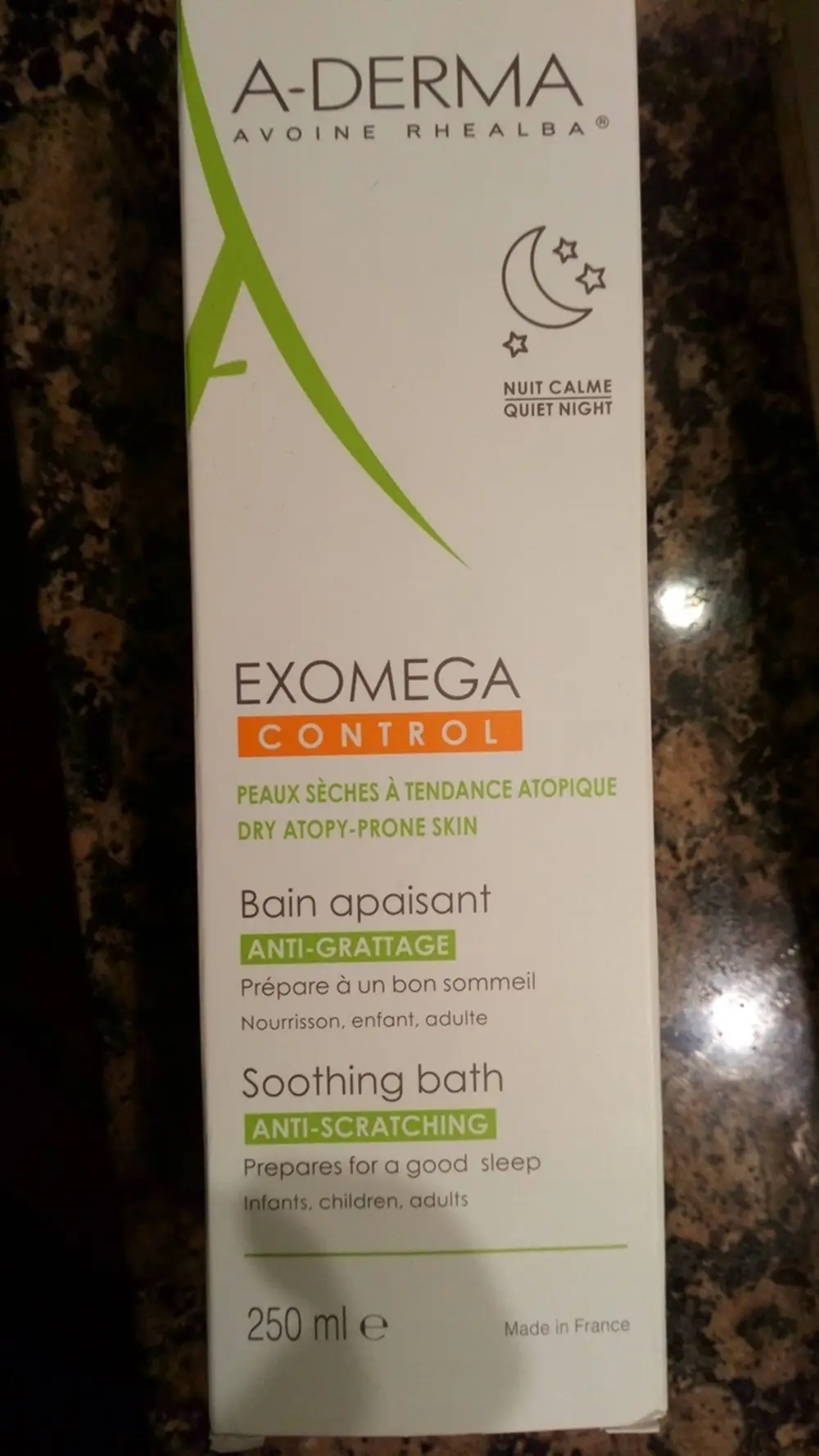 A-DERMA - Exomega control - Bain apaisant