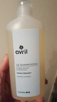 AVRIL - Le shampooing à l'aleo vera bio et à l'avoine bio - Usage fréquent 