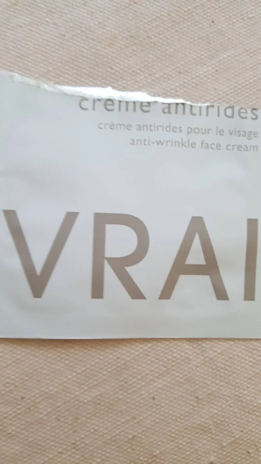 FRAGONARD - Vrai - Crème antirides pour le visage