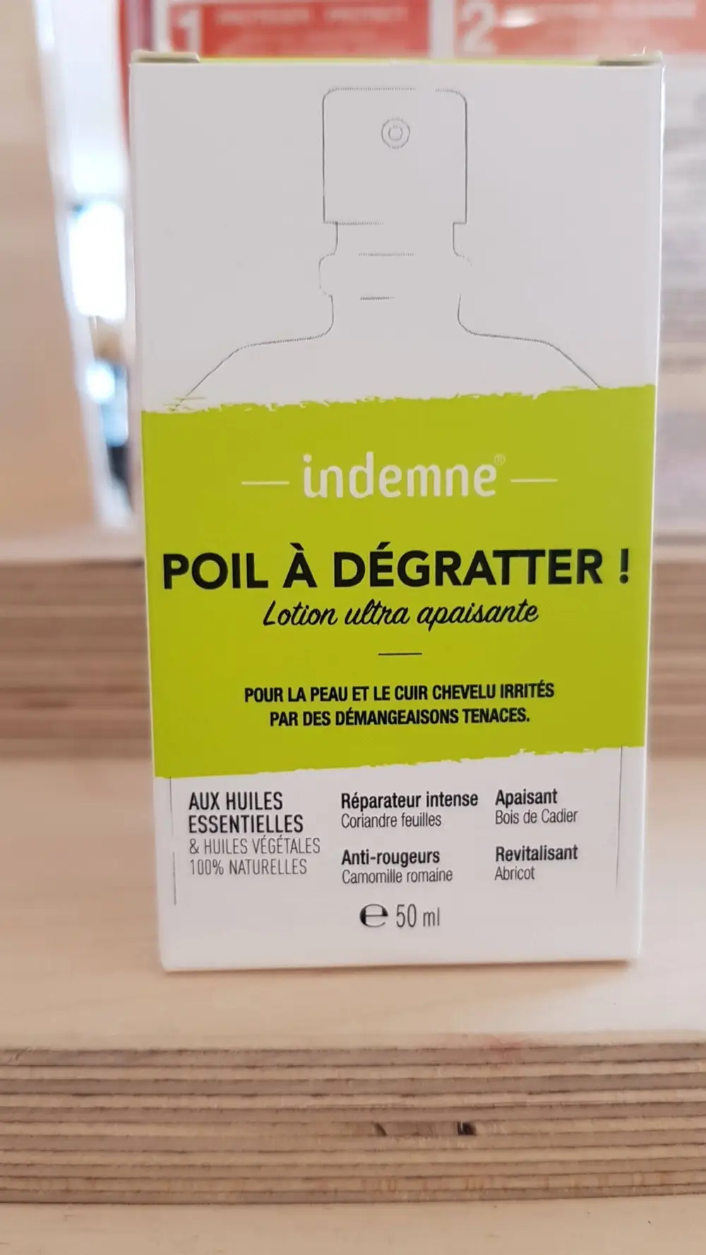 INDEMNE - Poil à dégratter - Lotion ultra apaisante