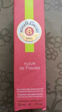ROGER & GALLET - Fleur de figuier - Eau parfumée bienfaisante