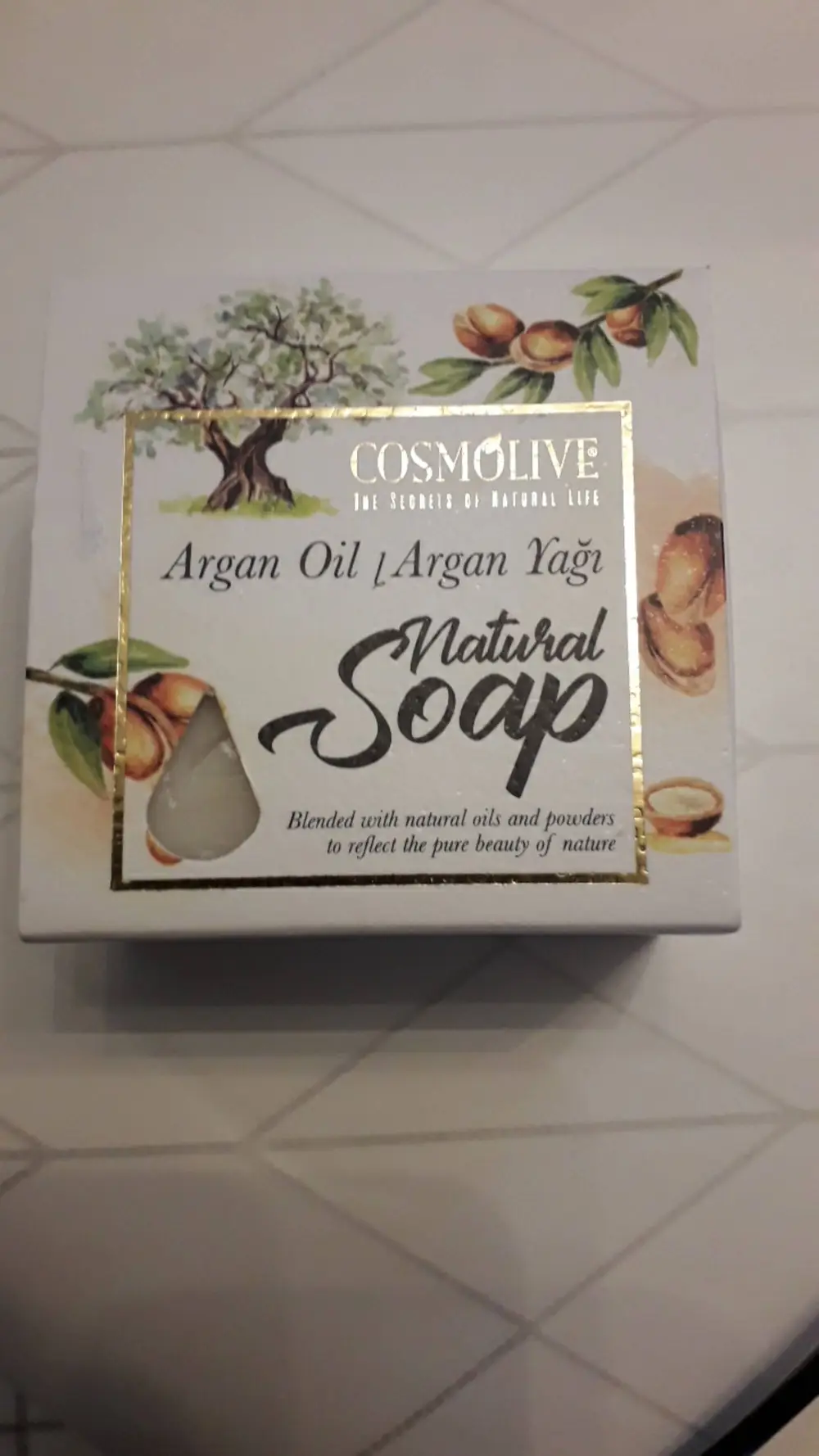 COSMOLIVE - Argan oil - Natural soap