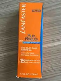 LANCASTER - Sun Beauty SPF 15 - Crème soyeuse bronzage Llmineux