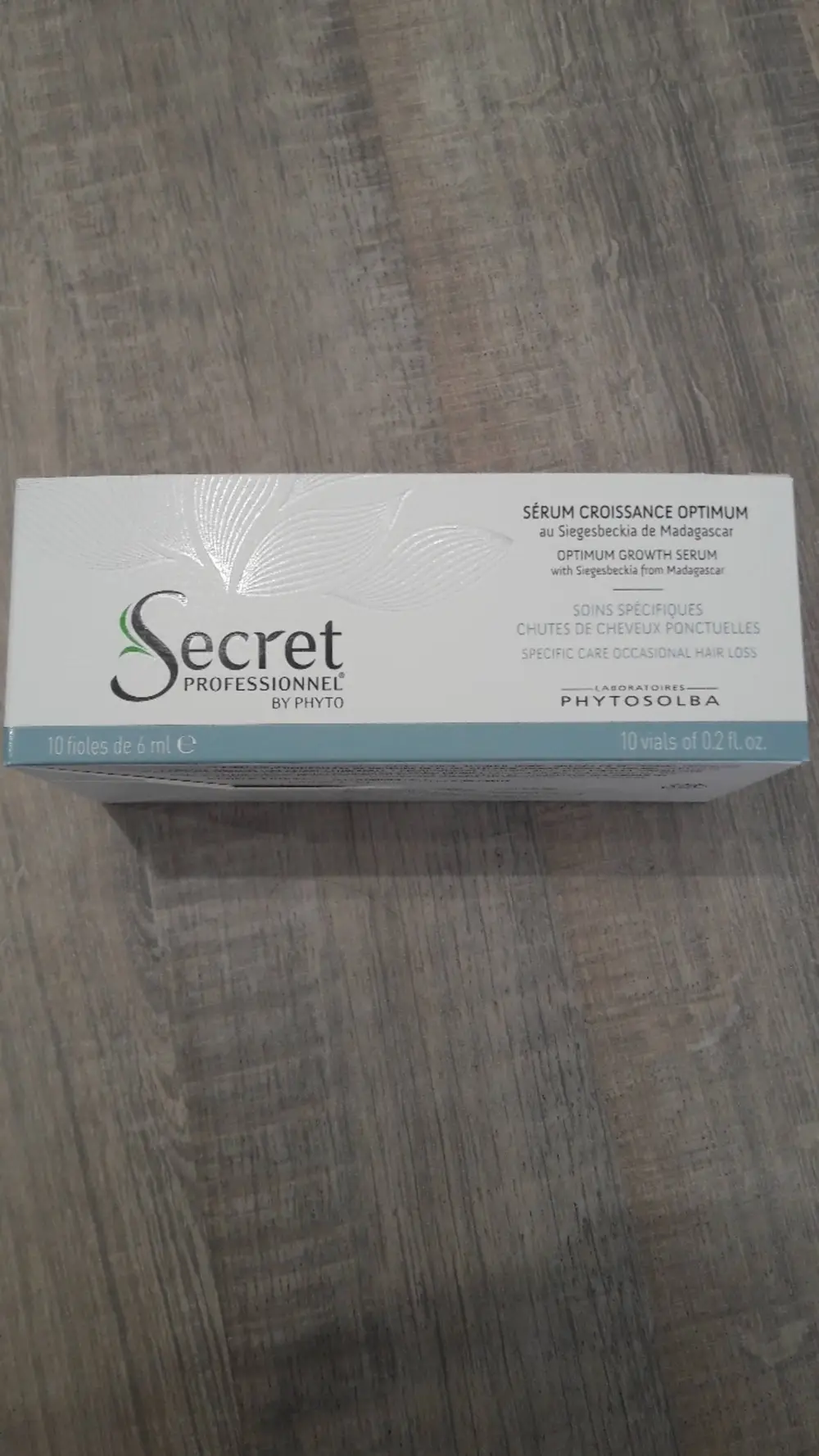 SECRET PROFESSIONNEL BY PHYTO - Sérum croissance optimum - Soins chutes de cheveux