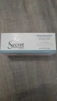 SECRET PROFESSIONNEL BY PHYTO - Sérum croissance optimum - Soins chutes de cheveux