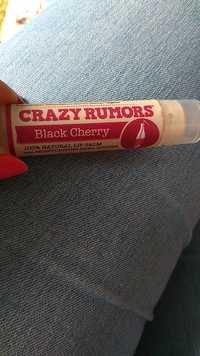 CRAZY RUMORS - Black Cherry - 100% natural lip balm