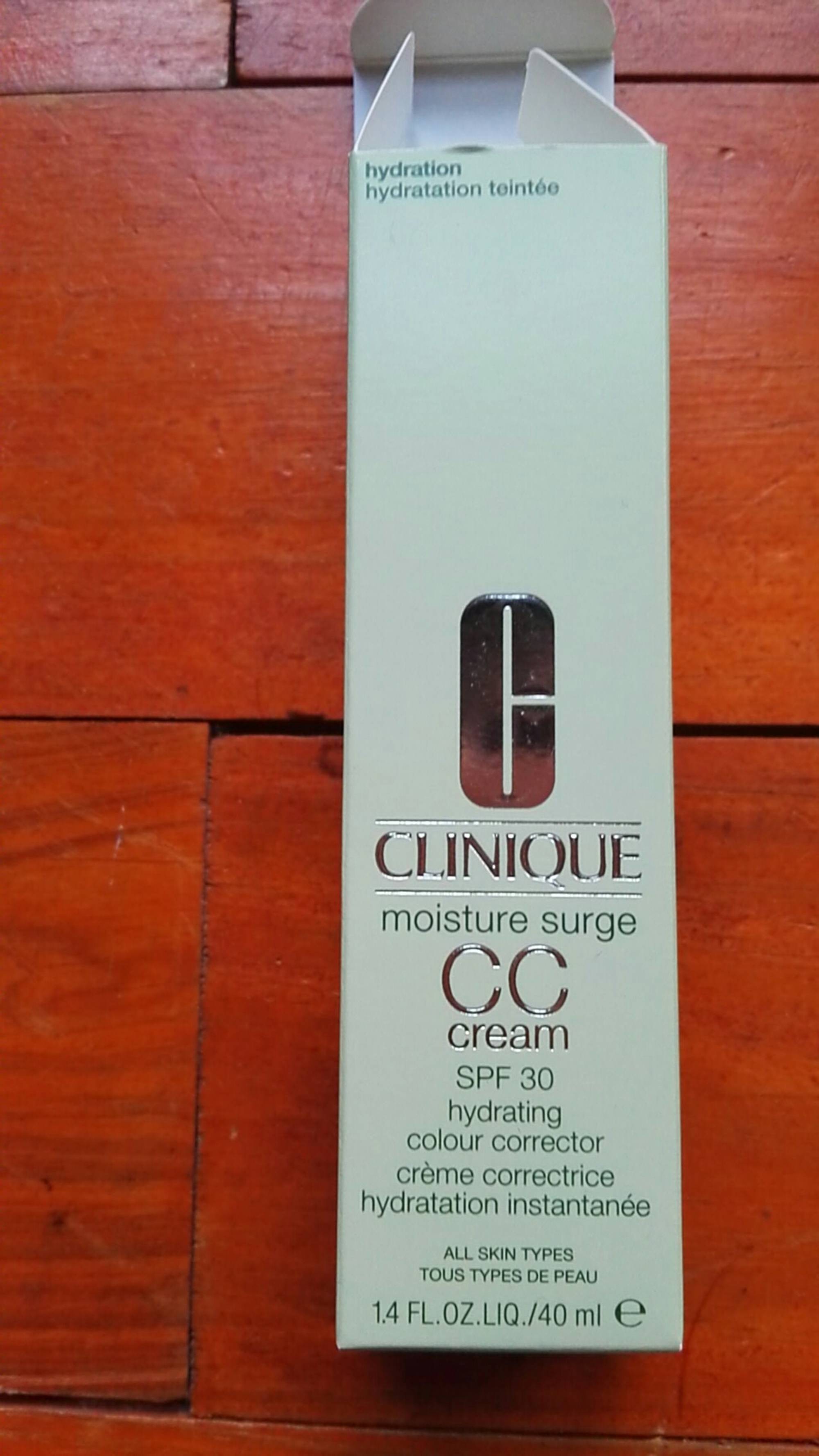 CLINIQUE - Moisture surge - CC cream SPF 30