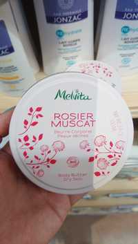 MELVITA - Rosier mucat - Beurre corporel peaux sèches