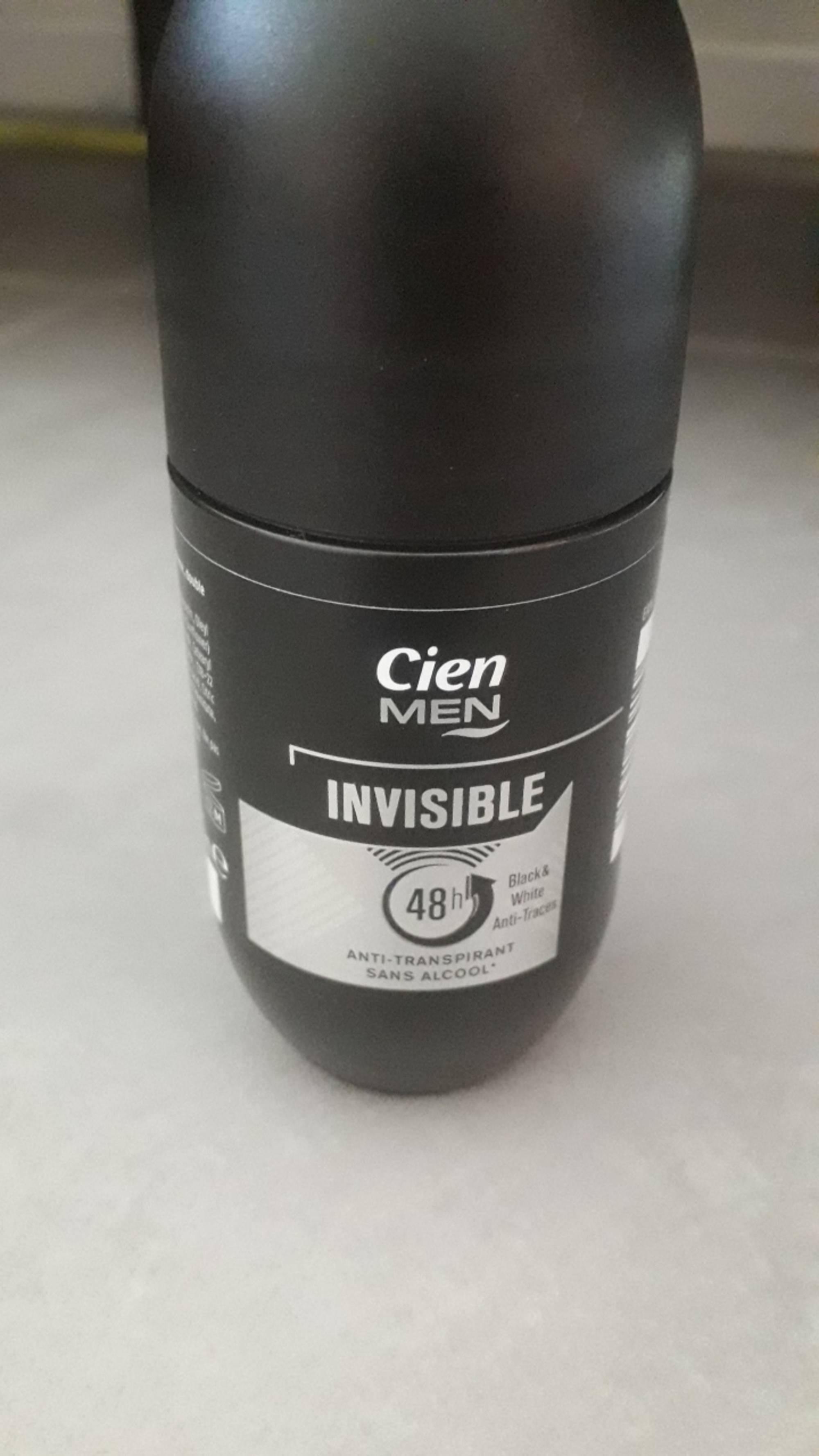 LIDL - Men Cien invisible - Black & white anti-traces