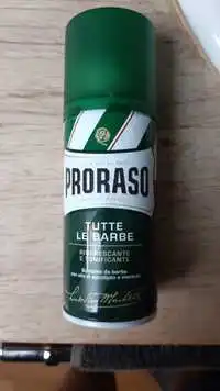 PRORASO - Tutte le barbe - Mousse à raser verte