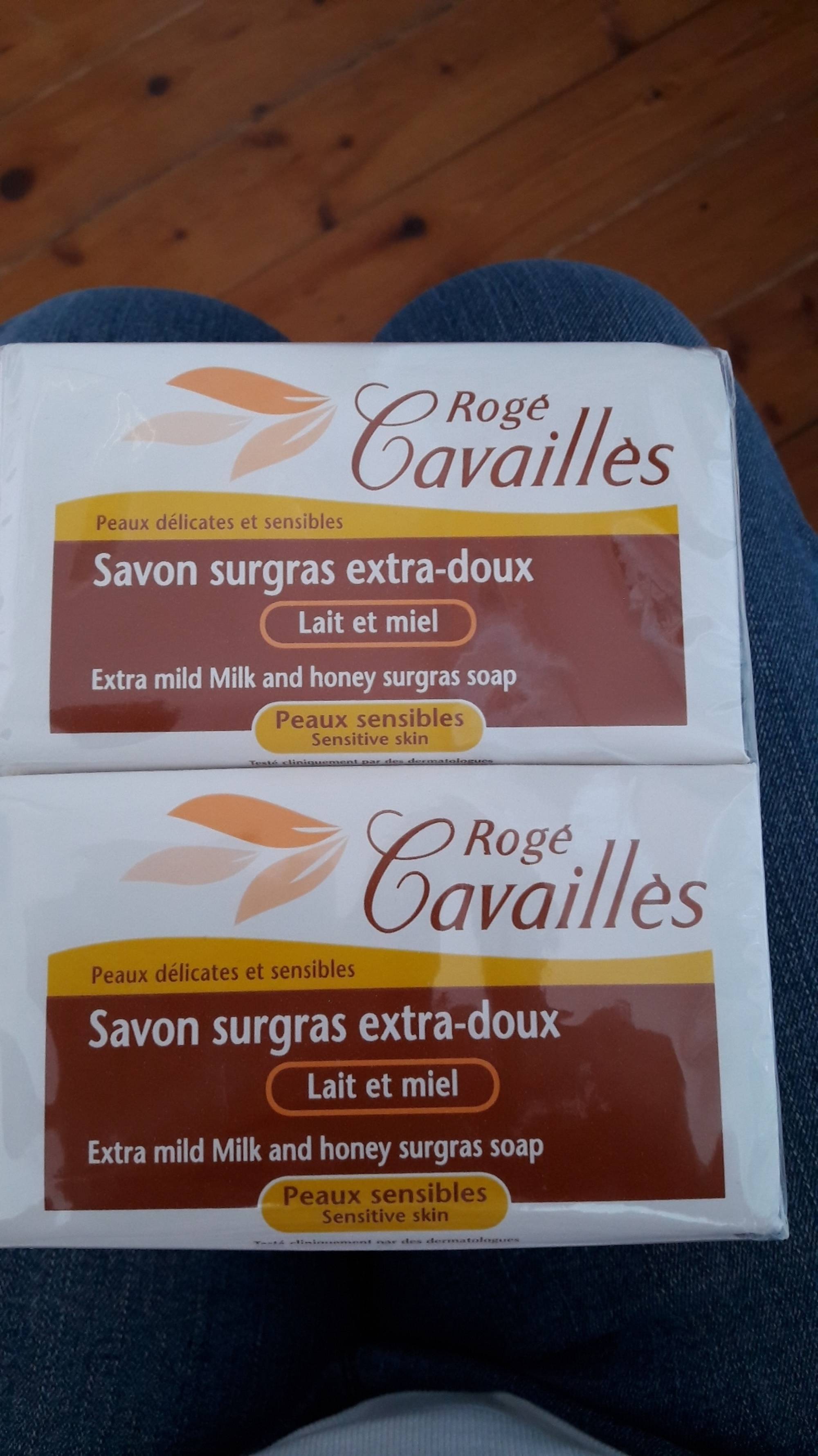 ROGÉ CAVAILLÈS - Lait et miel - Savon surgras extra-doux