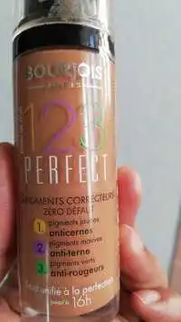 BOURJOIS - 123 Perfect - Fond de teint N° 58 Hâlé foncé