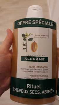 KLORANE - Nutri-réparation - shampooing au dattier du désert