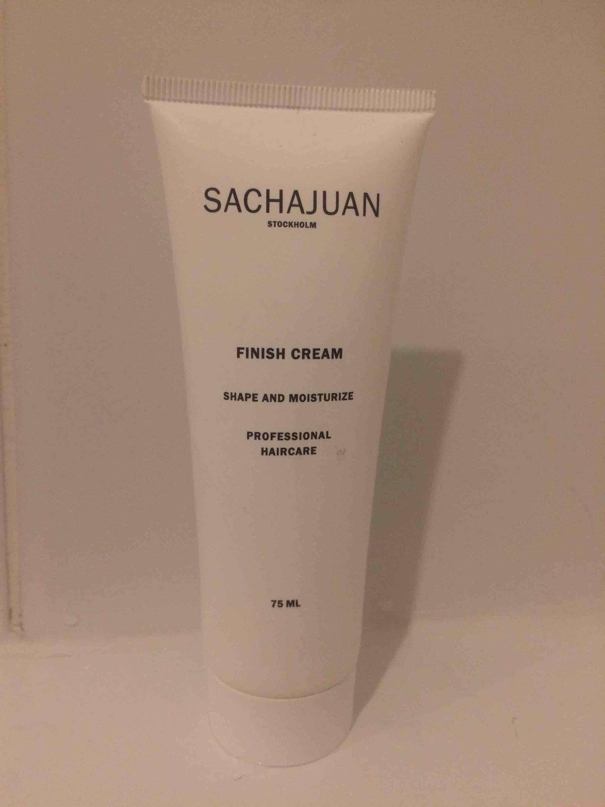 SACHAJUAN - Finish cream - Shape and moisturize