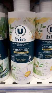 U BIO - Bio - Crème démaquillante douceur camomille