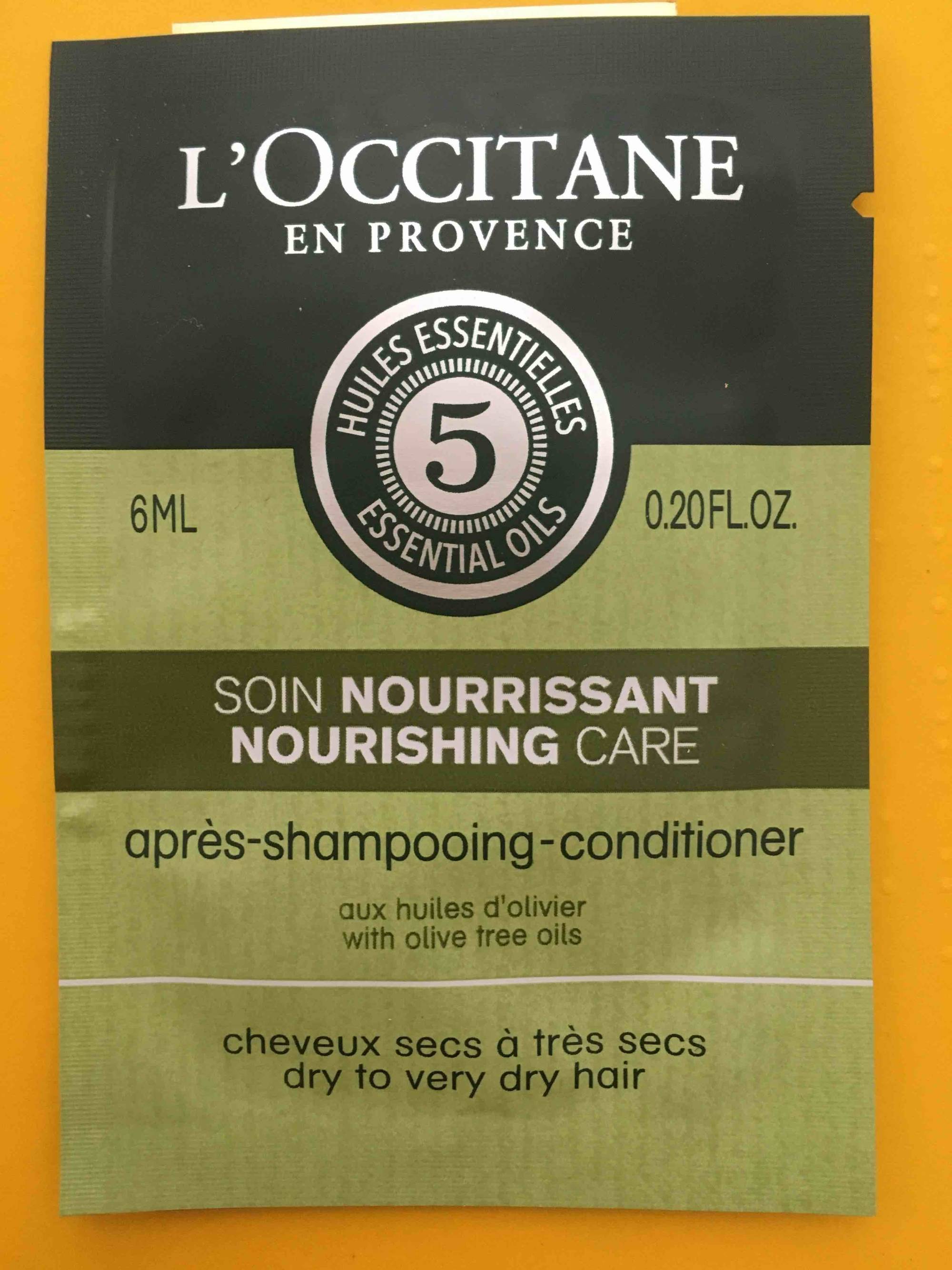 L'OCCITANE - 5 Huiles essentielles - Soin nourrissant après-shampooing
