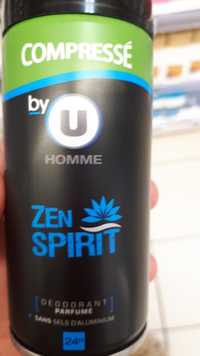 BY U - Zen spirit - Déodorant parfumé pour homme