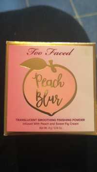 TOO FACED - Peach blur - Translucent smoothing finishing powder