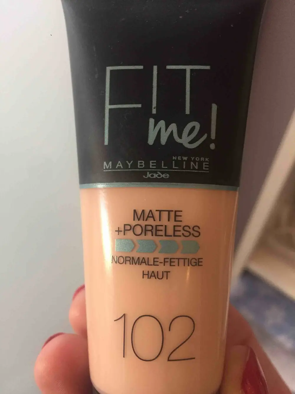 MAYBELLINE NEW YORK - Fit me! Matte + Poreless - Fond de teint 102 