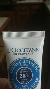 L'OCCITANE - Beurre de Karité - Crème ultra riche corps