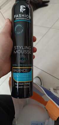 FASHION PROFESSIONAL - Styling mousse extra strong hold