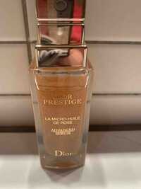 DIOR - Dior prestige - La micro-huile de rose advanced serum