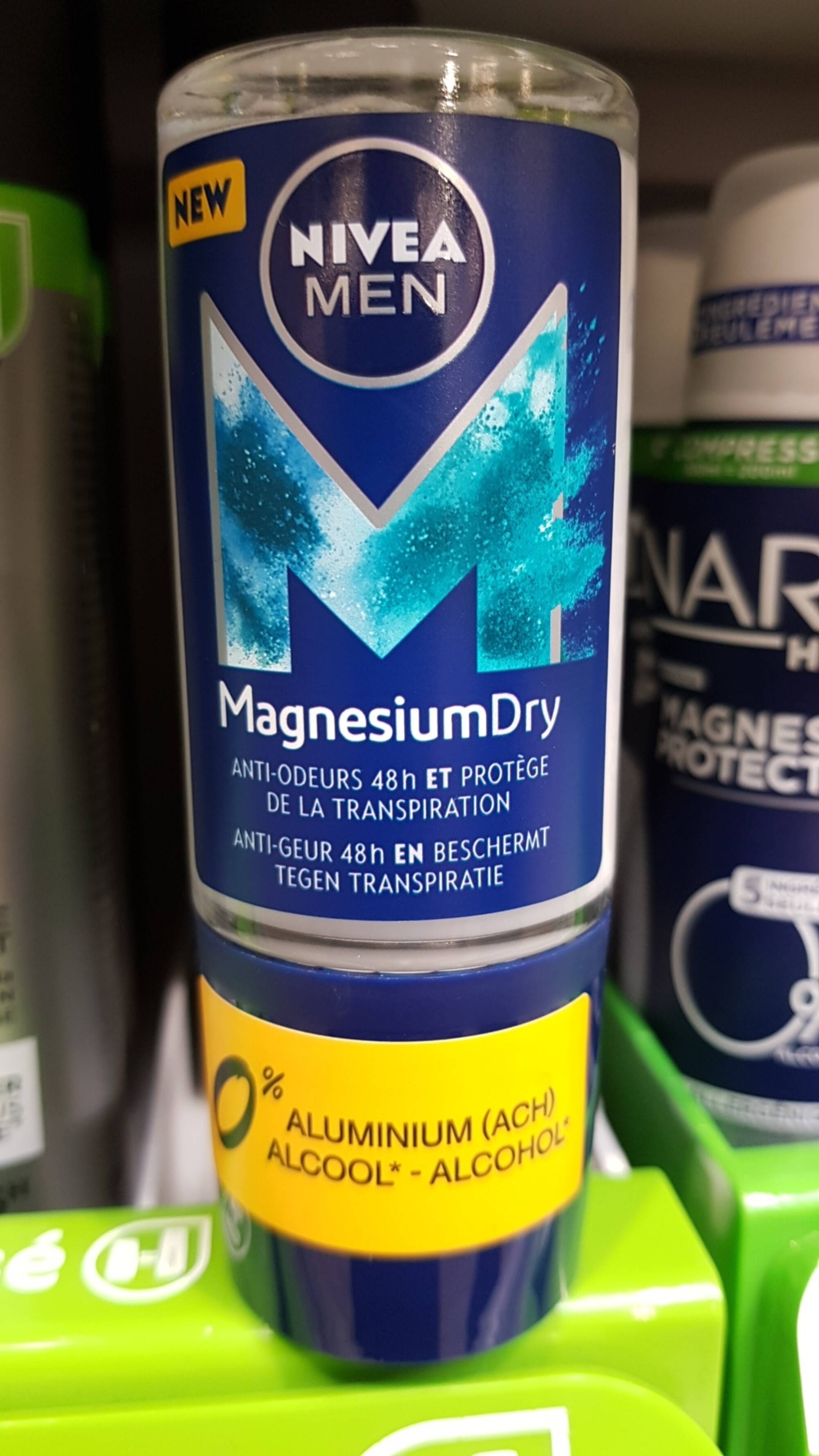 NIVEA - Men magnesium dry - Anti-odeurs 48h
