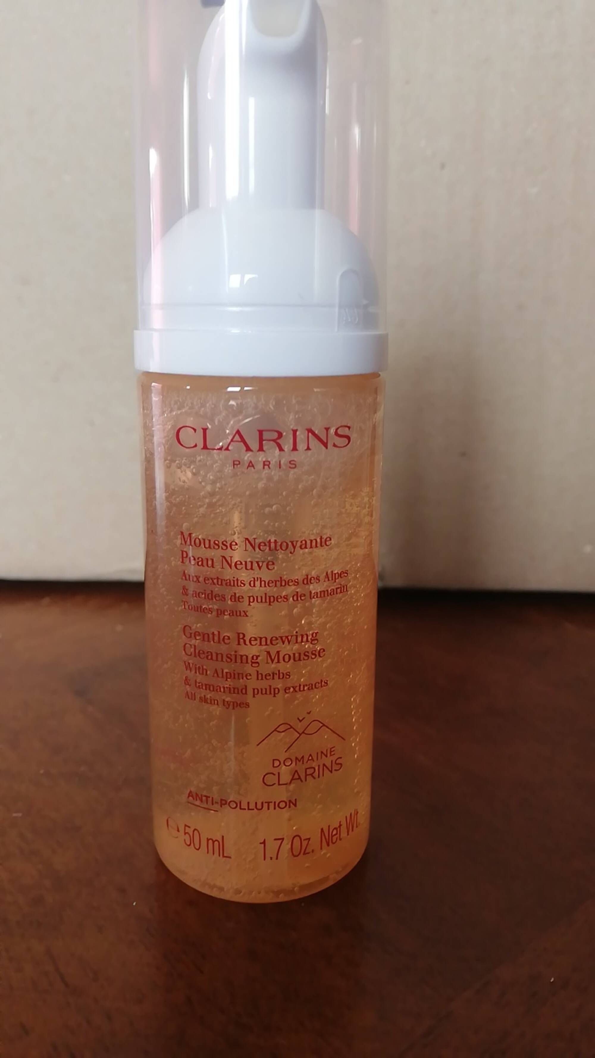 CLARINS - Mousse nettoyante peau neuve