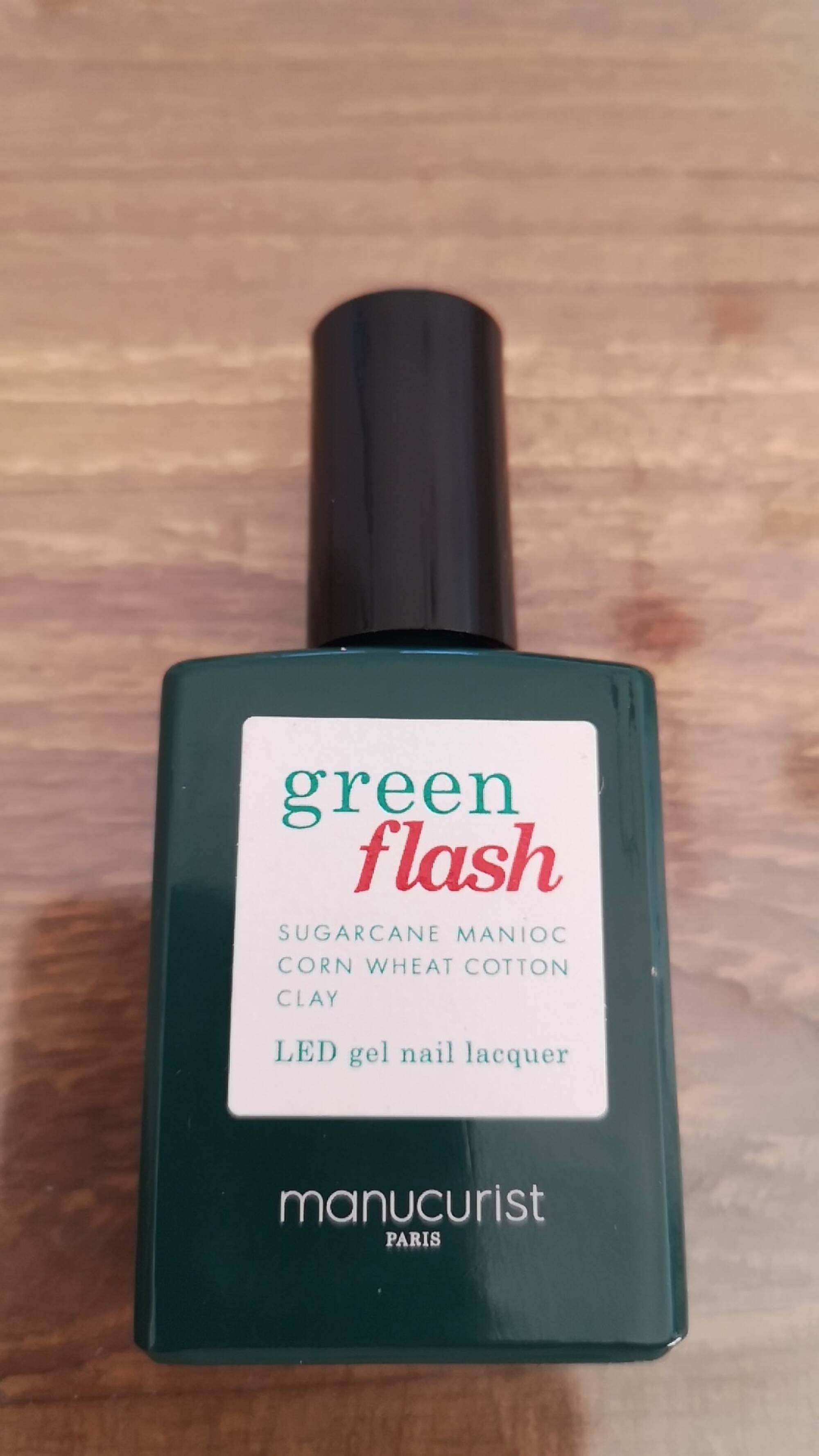 MANUCURIST PARIS - Green flash - Led gel nail lacquer