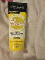 JOHN FRIEDA - Go blonder - Soin démêlant éclaircissant