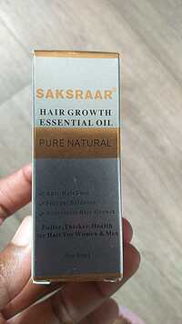 SAKSRAAR - Hair growth essential oil - Pure natural