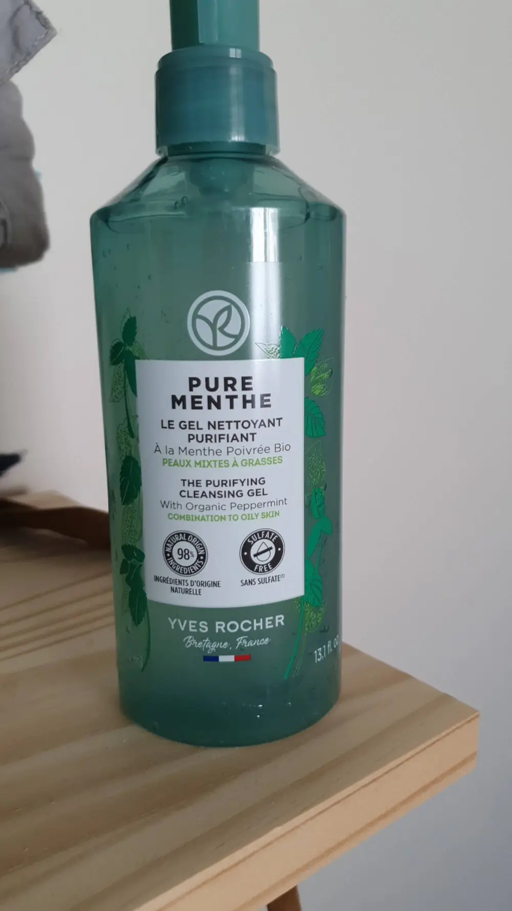 YVES ROCHER - Pure Menthe - Le gel nettoyant purifiant