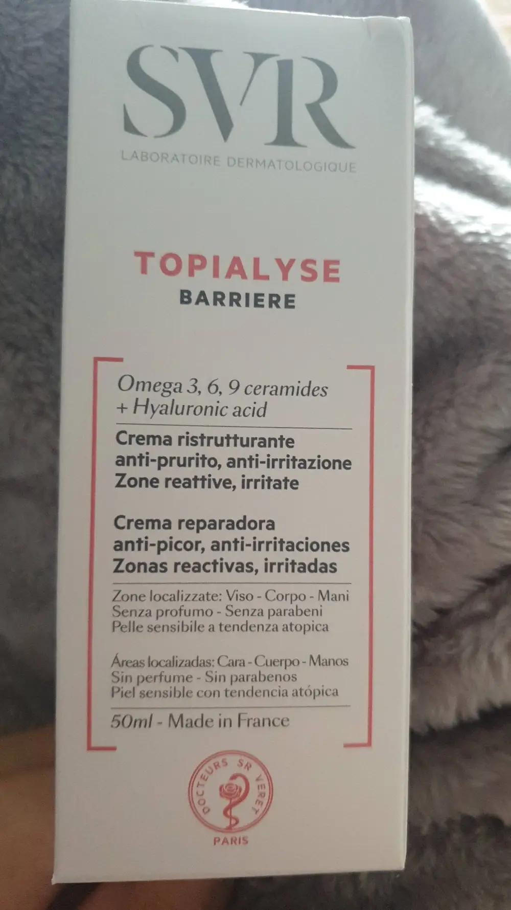 SVR - Topialyse barriere - Crema ristrutturante