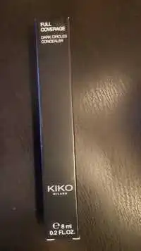 KIKO - Full coverage - Dark circles concealer